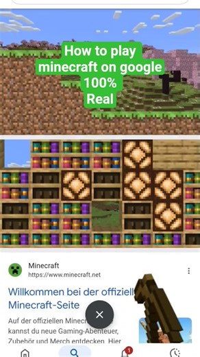 how to play minecraft on google 100% real tutorial#minecraft
