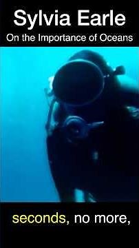 Sylvia Earle on the Importance of the Ocean