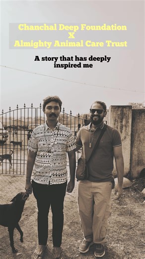 Pankaj Bokdia | Transformative Coach on Instagram: "Met an amazing human being today! @saianimalactivist runs the @almightyanimalcaretrust with so much love and passion. Situated about 2 hours away from Chennai, this wonderful sanctuary has more than 550 animals including cows, buffaloes, dogs, pigs, goats and chickens. It was a very emotional moment for me seeing the work being done by 25 year old Sai Vignesh, the founder of this animal sanctuary. When I reached there, I was surprised to see a 