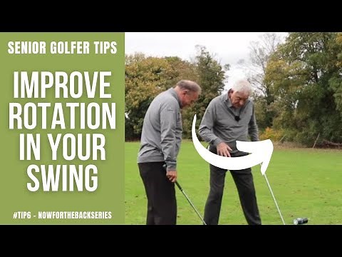 Foot Position To Aid Rotation - Tips For Senior Golfers