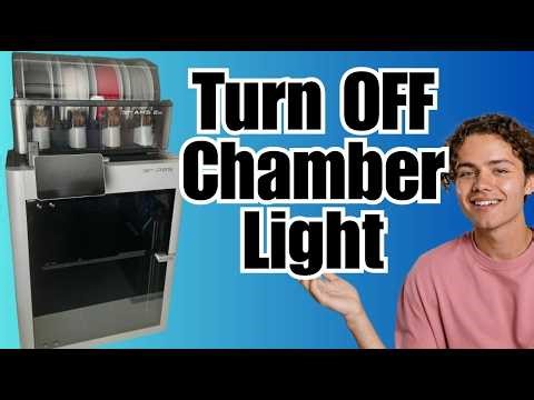 Turn OFF Bambu Lab P2S Chamber Light