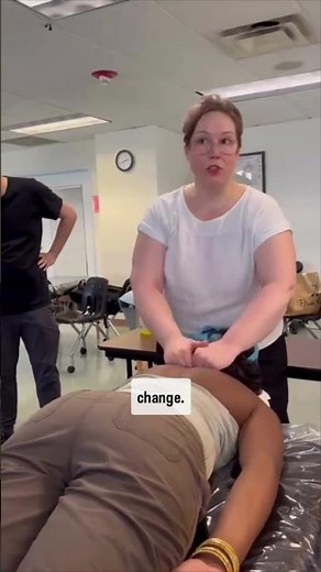 Spinal Kneading Massage Demonstration