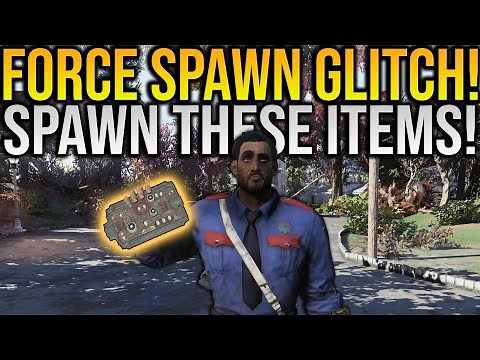 Fallout 76 Force Spawn Item Glitch! Easy Method! Unlimited Scrips & Caps! 2 Glitches In One Video!
