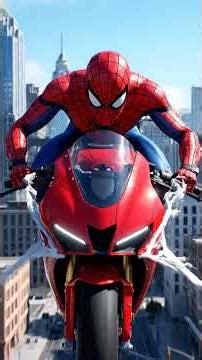 Spider-Man vs Hulk Superbike Showdown | 4K Ultra #disney #bedtimetraditions #fifaworldcup