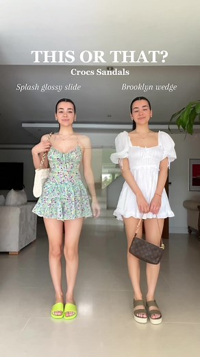 Styling Crocs Sandals for Summer: This or That?