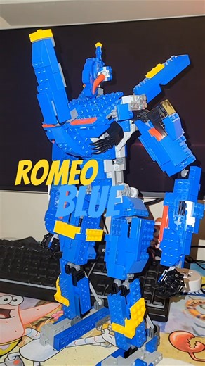 Romeo Blue in Lego #lego #shorts #fyp #poser #pacificrim #entertainment #viral #transformers #moc