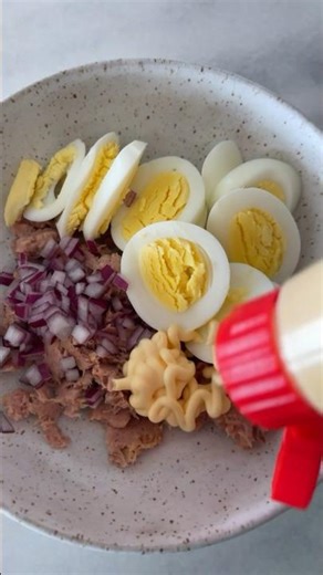 High Protein Tuna Egg Salad