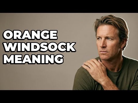 What Dangers Do Orange Windsocks Warn About?