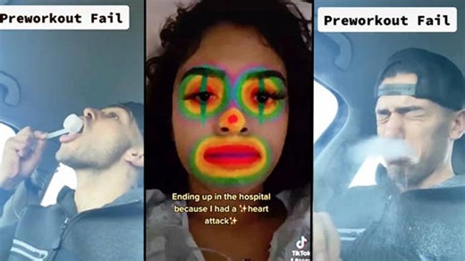 Woman suffers heart attack after doing viral dry scooping trend