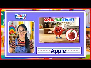 Fruit Spelling for Kids | Learn to Spell Fun Fruit Names with Miss V