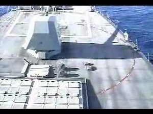 USS Mustin ASROC firing Oct 2003