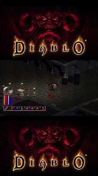 Diablo PS1 Level 4 Ending | Warrior Smashes Through Monsters #shorts