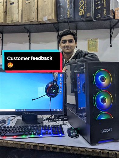 Customer Feedback on 45k Gaming PC Setup