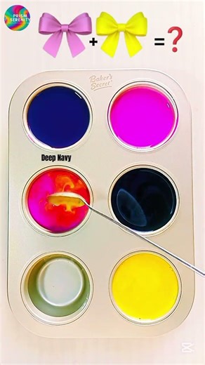 Color Palette / Rose + Black + Pale Yellow | Noir Rose Glow#colormixing#colormix#artshorts#colors