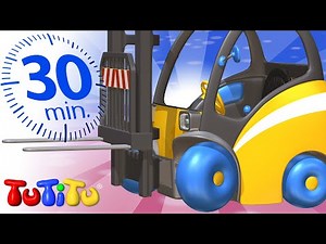 Toys on Wheels | Forklift | TuTiTu Compilation