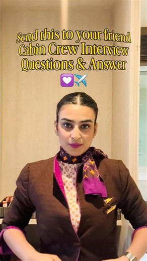 Cabin Crew Interview Questions & Answer