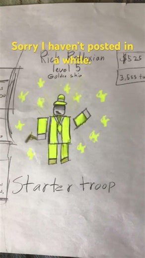 My custom Tower Defense Simulator starter #artdrawing #drawart #gamblingbutdontgamble #gamblinglife