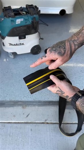 I still get messages about this garage door strip It’s the Jin&Bao Universal Garage Door Threshold Seal Strip from Amazon • It’s about $30 USD for 20ft and I just use PL premium Max for adhesive • I haven’t had any lift and it’s been down for a couple years now, trucks driving over it through winter and summer • The reason I put it in was to stop water from getting in under my door when we got heavy wind driven rains but I found it works great to stop the water from melted snow on winter inside