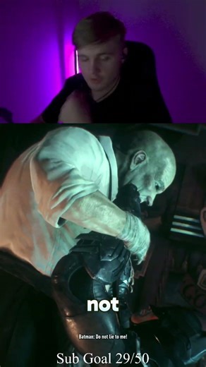 Batman confronts Penguin abour Barbaras dissappearance in Arkham Knight