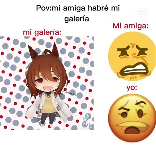 mi amiga queda como: que es esto? #anime #agnestachyon #trend