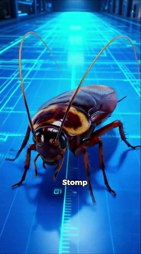 NEVER Stomp On Roaches