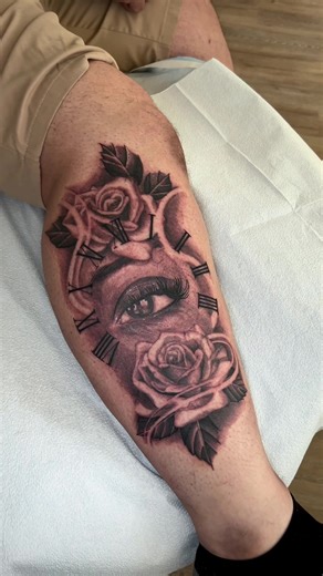 Unique Eye Tattoo Art by Bay Area Artist