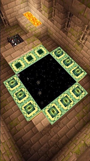 Extremely Rare Minecraft End Portal Seed!