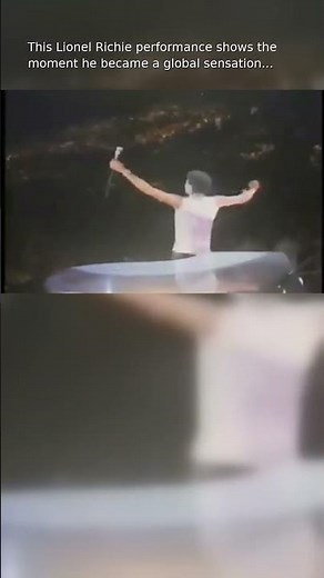 Lionel Richie performs "All Night Long" during his 1984 Can't Slow Down Tour. The song became a