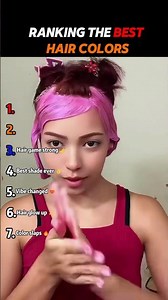RANKING THE BEST HAIR COLORS