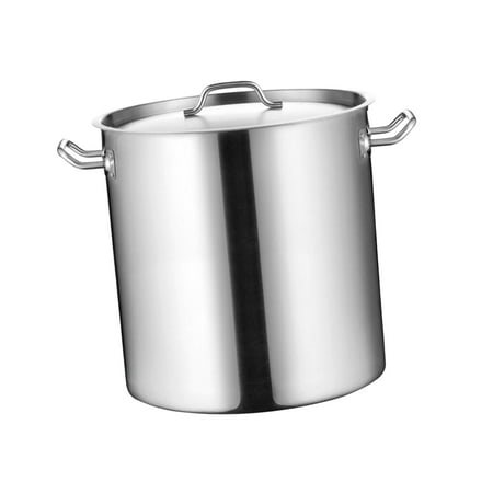 Stockpot Portable Double Handle Multipurpose Soup Boiling Pan Cooking Pot 6L for - Walmart.ca