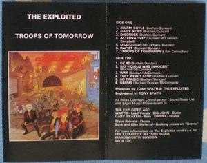 The Exploited - Troops Of Tomorrow
