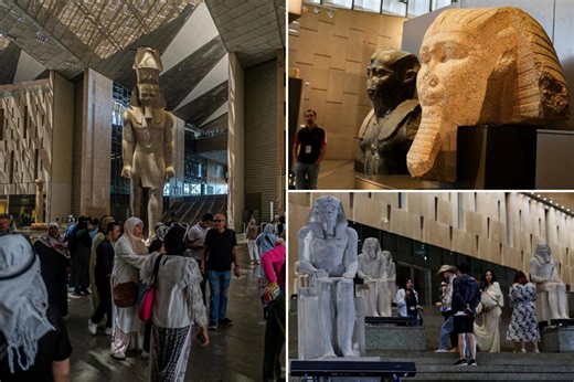 Egypt unveils world’s largest museum dedicated to a single civilization