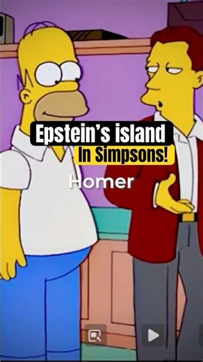 Simpsons Predicted Epstein Files!