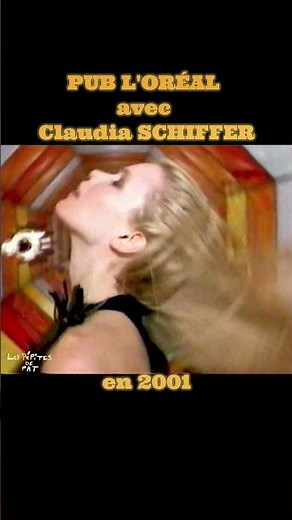 L'ORÉAL commercial with Claudia Schiffer in 2001 #2000s #ad #claudiaschiffer #loreal