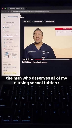 🤌 getting you through nursing school with each video . . . #nursingschool #nursing #nurse #nclex