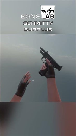 Bonelab Weapon Mod Showcase #shorts - FNX 45 (Schmitty Surplus)