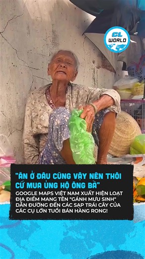 Mua ủng hộ ông bà nhe mọi người #clmedia #clworld #quangcao #googlemaps #tiktoknews