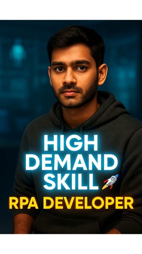 What is RPA? Why RPA Developers Are in Demand! 🚀 #shorts #RPAdeveloper #techcareers #telugu #jobtips