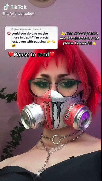 DIY Monster Gas Mask Tutorial