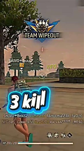 10 kill challenge #foryou #freefire #subscribe #shorts #fyp