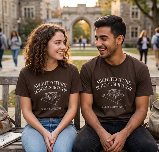 Architecture School Survivor T-shirt, Minimalist Sketch Studio Life Tee, Archi Gift - Etsy