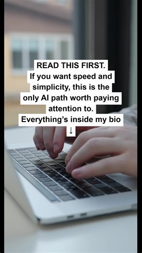 ⚡ This is how total beginners build momentum fast. AI gives you a clean, repeatable creation system. Access the full process in my bio ↓ @sidehustlestep 🎬 Credits to @sidehustlestep Follow for simplified AI launch mechanics 🛠️ Tag a friend who needs structure 📘 . . . #creatorshift #aistarterplan #digitalclarity #workflowmindset #airoadmap #creatorupgrade #stepbystepworkflow #futureincomehub #digitalfoundationsdaily #aimethods