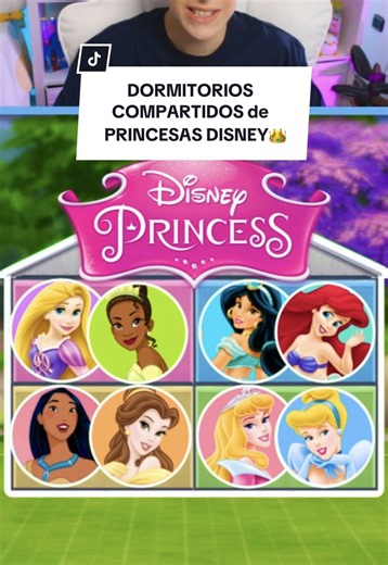 DORMITORIOS COMPARTIDOS de PRINCESAS DISNEY👑: Ariel🧜‍♀️ #EAPartner #thesims4 #sims4 #sims #Jaglez