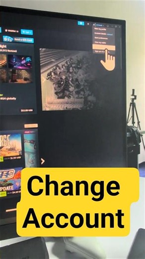 Steam Change Account #Steam #SteamAccount #SteamTutorial #PCGaming #Gaming #HowTo