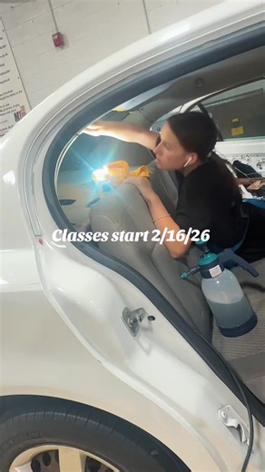 classes start 2/16/26. Who is ready for our next window tint class? #windowtint #windowtinting #windowtinter #tintshop #cartint