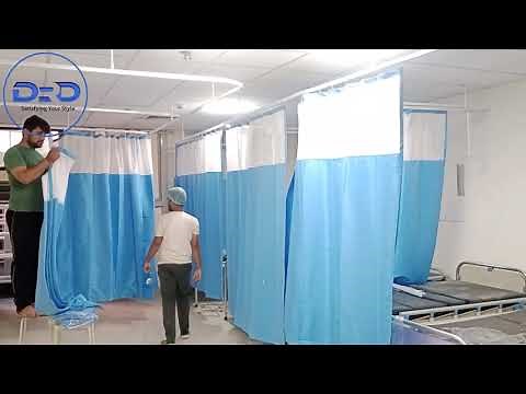 Step-by-Step Guide: Hospital Curtain Track Installation for Safe Healthcare Environment - 9810680026