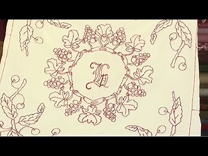 How to Transfer Your Redwork Design with Mandy Shaw (Taster Video)