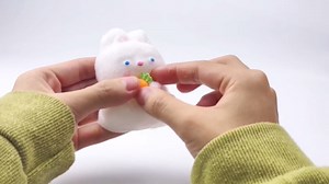 Easter Basket Stuffers,Taba Squishy Rabbit,Cute Taba Squishies Rabbit Animal Squeeze Toy,Easter Basket Stuffers for Toddler,Fidget Toy for Kids Adults for Anxiety Stress Relief&Party Favors