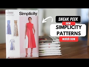 sneak peek | new simplicity early spring patterns | sewing