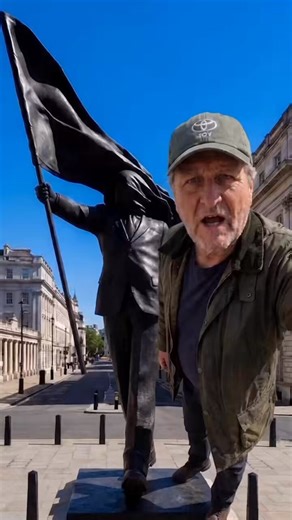 Reuters spent months trying to unmask Banksy.A Greek builder got caught in the crossfire.Banksy then installed a full bronze statue in the most surveilled postcode in London overnight.The builder showed up at the plinth the same morning.